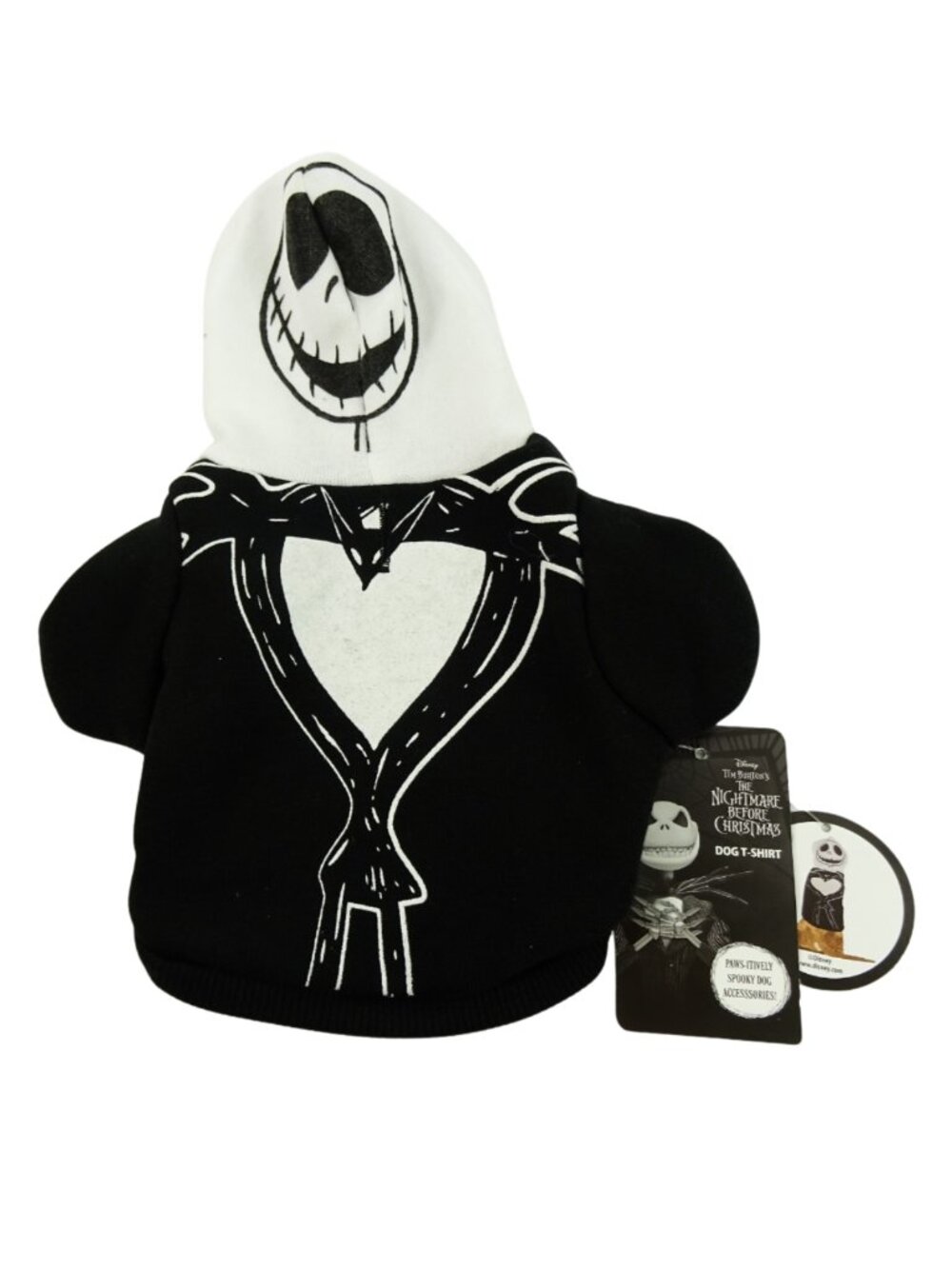 XS Halloween Dog T-Shirt Hoodie Jack Skellington The Nightmare Before Christmas